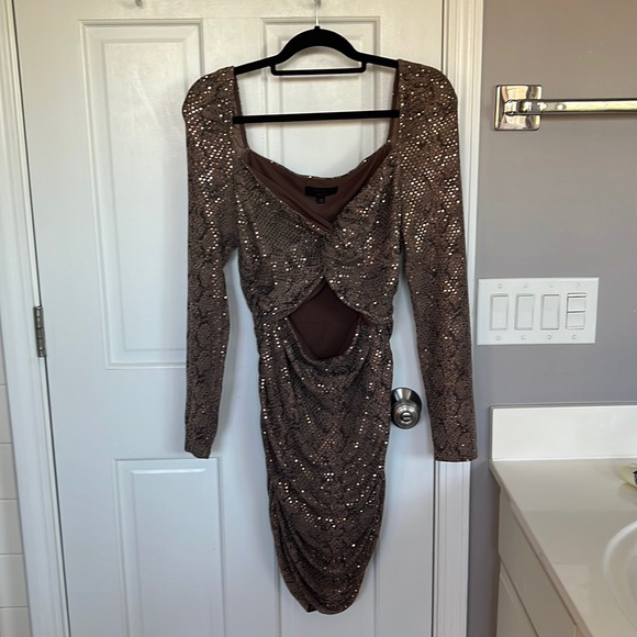 Michael Costello x Revolve Kane Sequin Dress - Picture 2 of 5